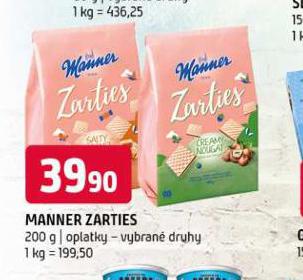 MANNER ZARTIES