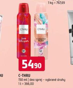 C-THRU DEO SPREJ