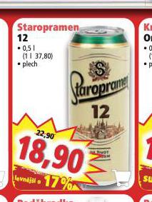 PIVO STAROPRAMEN 12