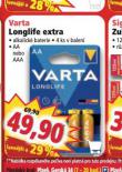 VARTA LONGLIFE EXTRA ALKALICK BATERIE