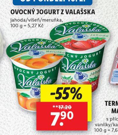 OVOCN JOGURT Z VALASKA