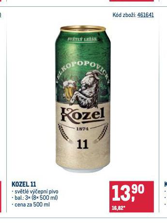 PIVO VELKOPOPOVICK KOZEL