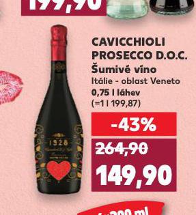 CAVICCHIOLI PROSECCO DOC