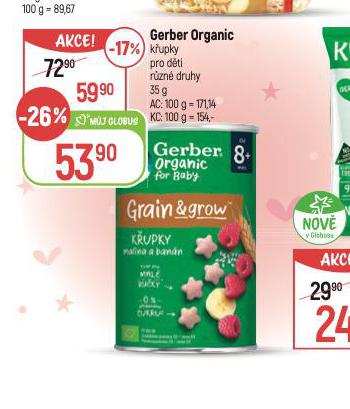 GERBER ORGANIC