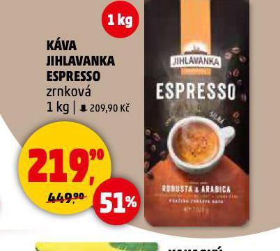 KVA JIHLAVANKA ESPRESSO