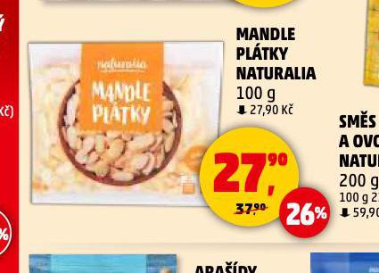 MANDLE PLTKY NATURALIA