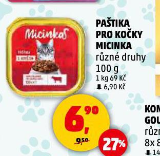 MICINKA PATIKA PRO KOKY