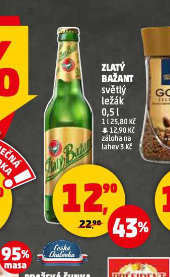 PIVO ZLAT BAANT