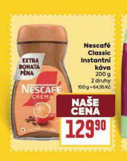 NESCAF CLASSIC INSTANTN KVA