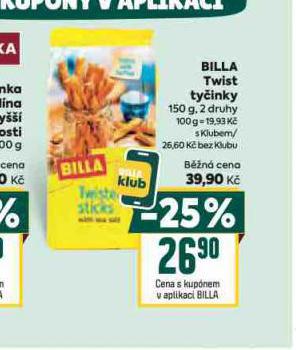 BILLA TWIST TYINKY