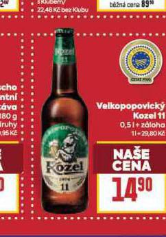 PIVO VELKOPOPOVICK KOZEL 11