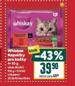 WHISKAS KAPSIKY PRO KOKY