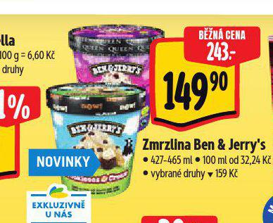 ZMRZLINA BEN & JERRY'S