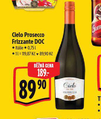 CIELO PROSECCO FRIZZANTE DOC