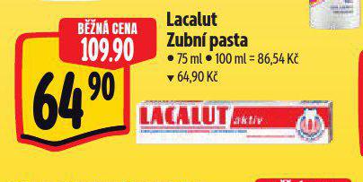 LACALUT ZUBN PASTA