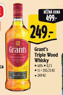 GRANT'S TRIPLE WOOD WHISKY