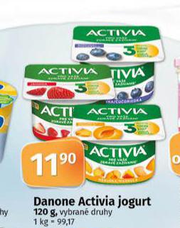 DANONE ACTIVIA JOGURT