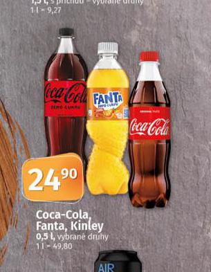 COCA COLA, FANTA