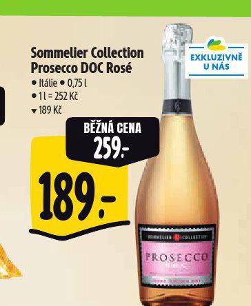 SOMMELIER COLLECTION PROSECCO DOC ROS