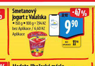 SMETANOV JOGURT Z VALASKA