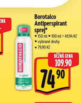 BOROTALCO ANTIPERSPIRANT