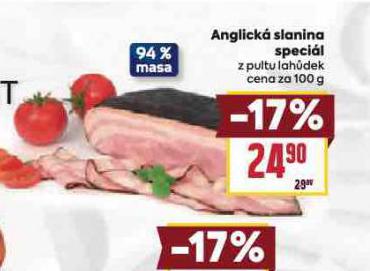 ANGLICK SLANINA SPECIL