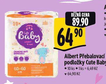 PEBALOVAC PODLOKY CUTE BABY