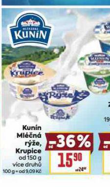 KUNN MLN RݎE, KRUPICE