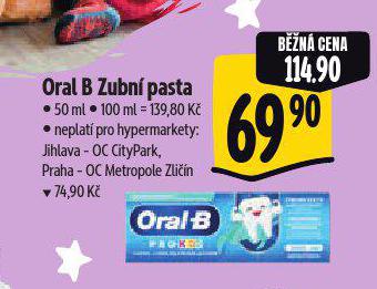 ORAL B ZUBN PASTA