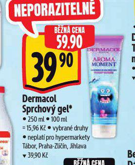 DERMACOL SPRCHOV GEL