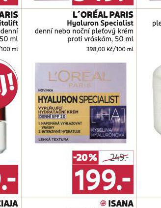 LOREAL PARIS HYALURON SPECIALIST KRM