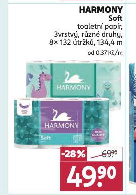 HARMONY SOFT TOALETN PAPR