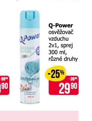 Q POWER OSV̎OVA VZDUCHU