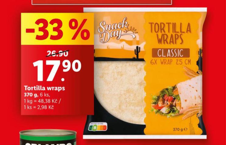 TORTILLA WRAPS