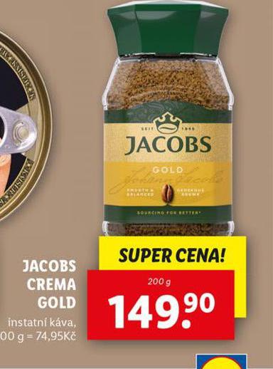 JACOBS CREMA GOLD IINSTANTN KVA