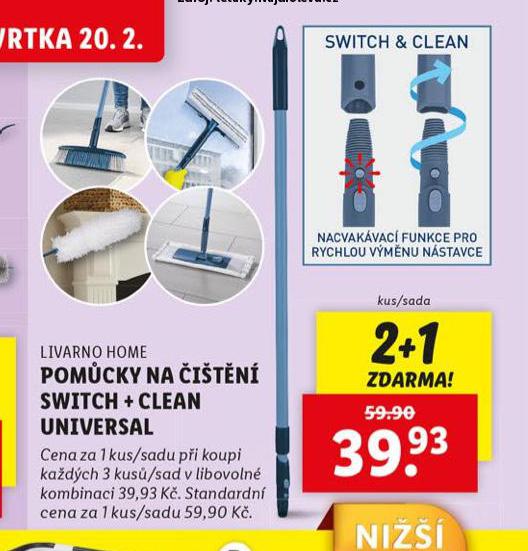 POMCKY NA ITN SWITCH + CLEAN UNIVERSAL