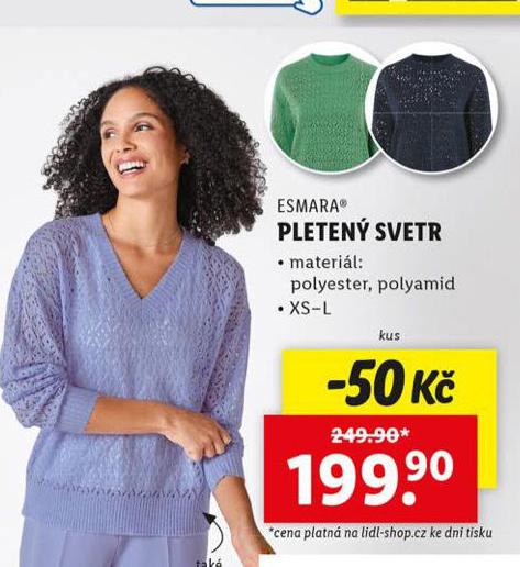 PLETEN SVETR