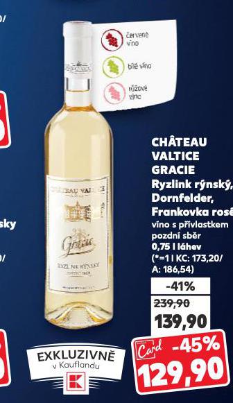 CHATEAU VALTICE RYZLINK RNSK