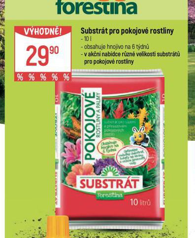 SUBSTRT PRO POKOJOV ROSTLINY