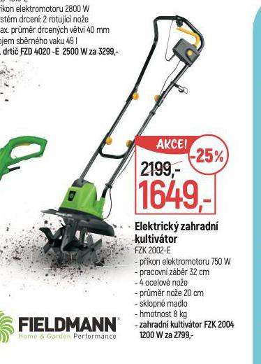 ELEKTRICK ZAHRADN KULTIVTOR