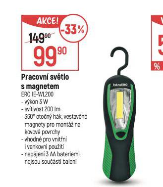 PRACOVN SVTLO S MAGNETEM