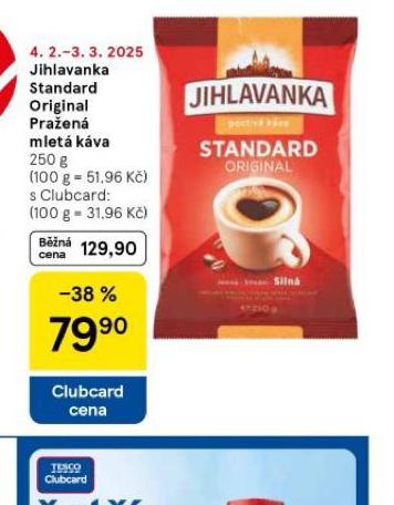 JIHLAVANKA STANDARD ORIGINAL MLET KVA