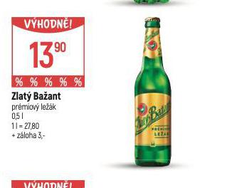 PIVO ZLAT BAANT