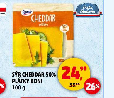 SR CHEDDAR 50% PLTKY BONI