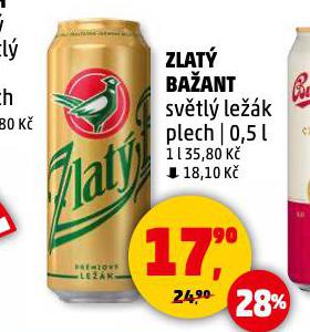 PIVO ZLAT BAANT