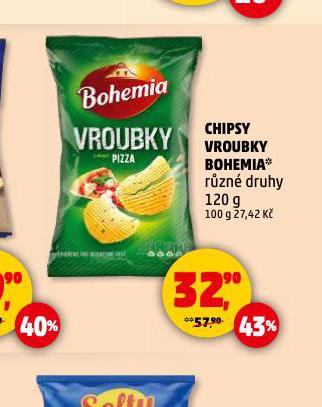 CHIPSY VROUBKY BOHEMIA