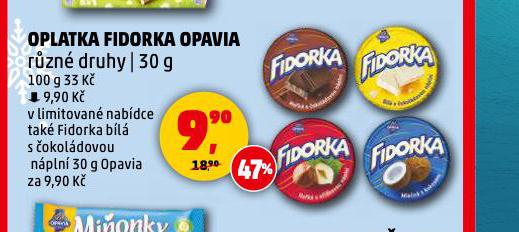 OPLATKA FIDORKA OPAVIA