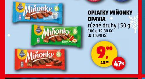 OPLATKY MIONKY OPAVIA