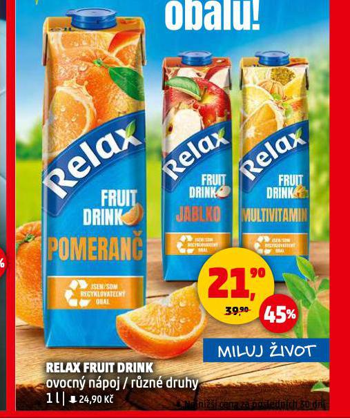 RELAX FRUIT DRINK