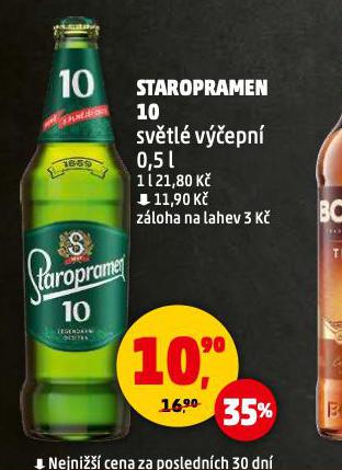 PIVO STAROPRAMEN 10